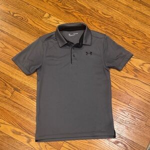 Under Armour Men's Charcoal Polo Shirt